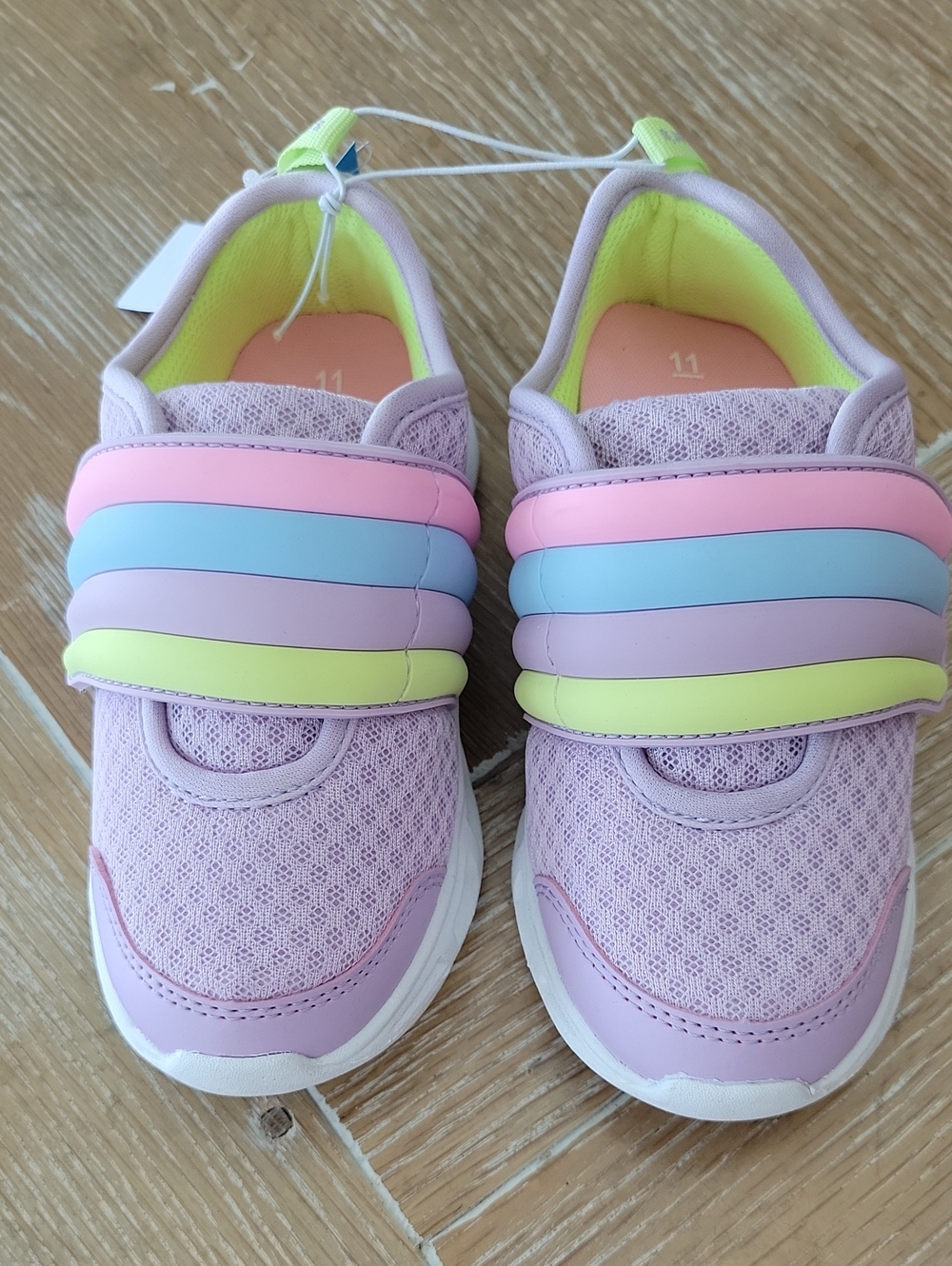 Carter's Toddler Girl Light Up Sneakers Shoes Lilac Size 11 NWT